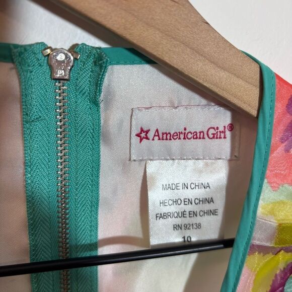 American Girl Doll Girls 10 Floral Dress - Picture 9 of 13